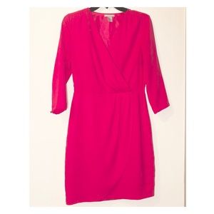 H&M Pink dress with 3/4 sleeves